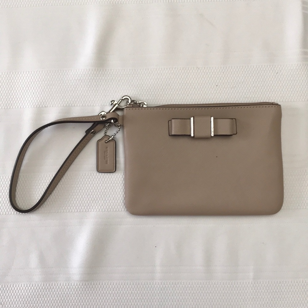 Coach Darcy Bow Wristlet